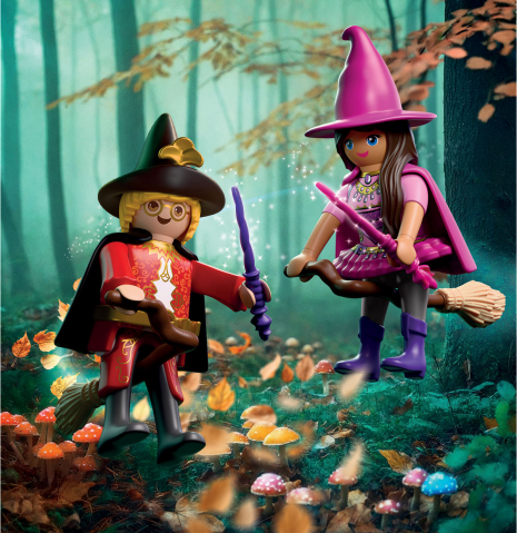 Playmobil DuoPack Heks en Tovenaar