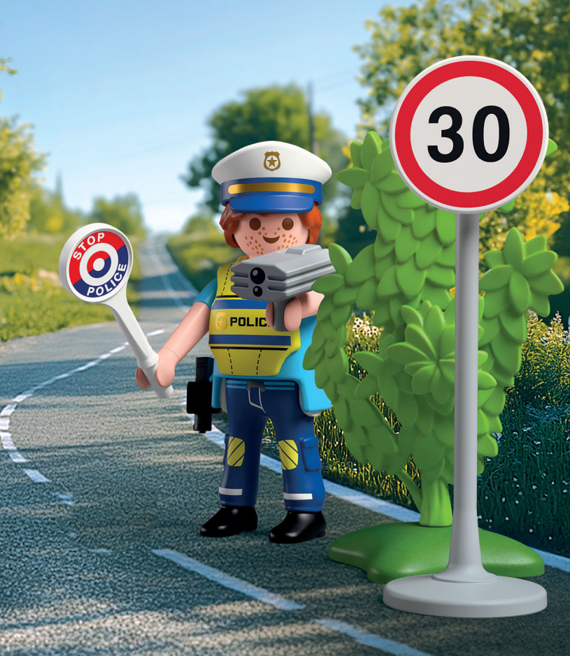 Playmobil Special Plus Politieagent met snelheidsradar