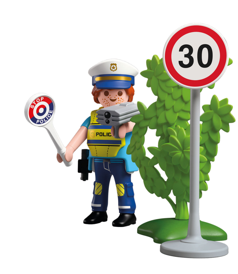 Playmobil Special Plus Politieagent met snelheidsradar