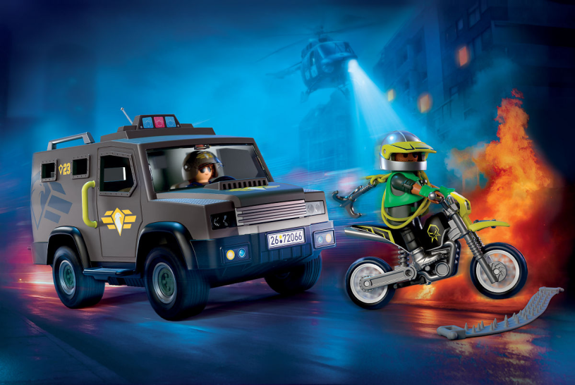 Playmobil City Action SWAT tactisch voertuig