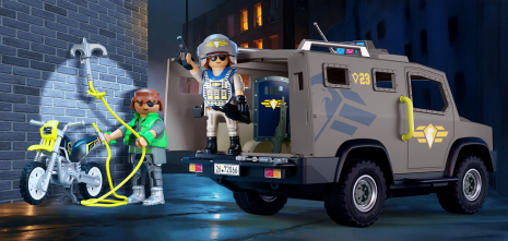 Playmobil City Action SWAT tactisch voertuig