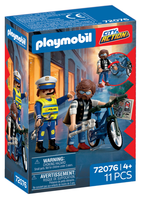 Playmobil City Action Fietsendiefstal