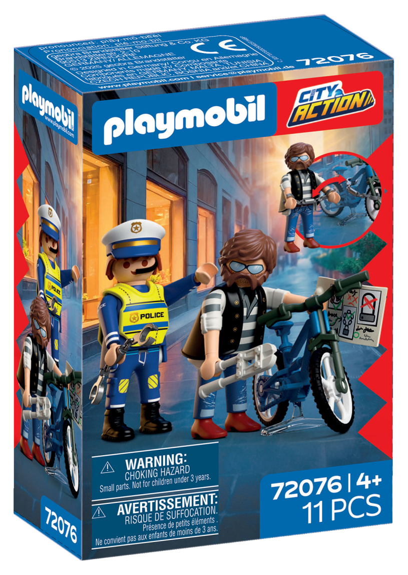 Playmobil City Action Fietsendiefstal