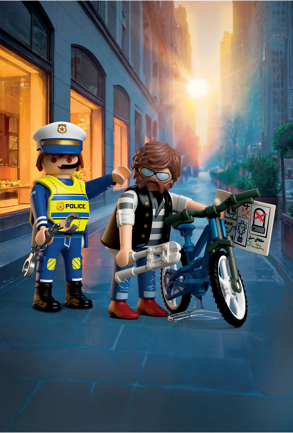 Playmobil City Action Fietsendiefstal