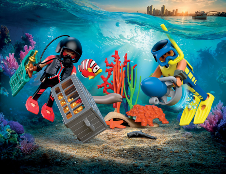 Playmobil City Action Politieduiker met schat
