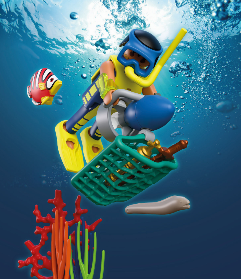 Playmobil City Action Politieduiker met schat