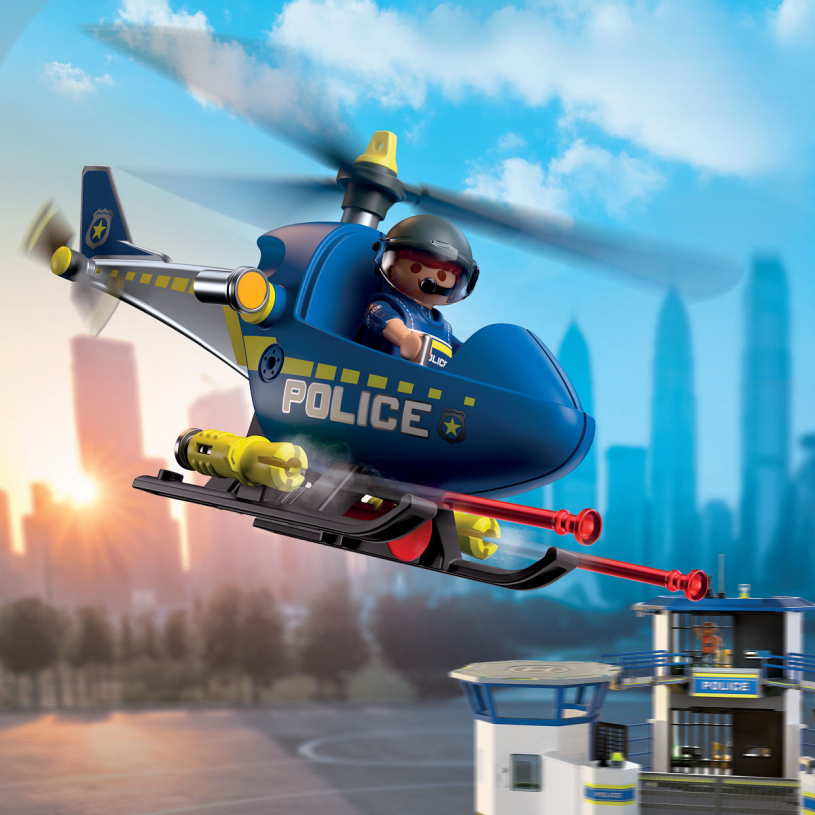 Playmobil City Action Politiehelikopter