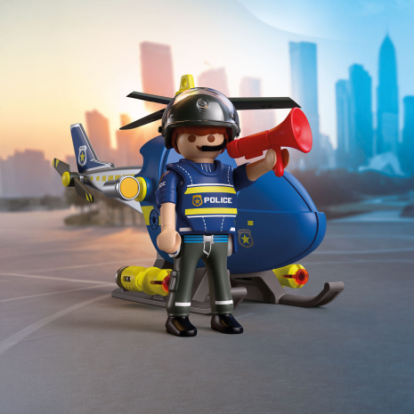 Playmobil City Action Politiehelikopter