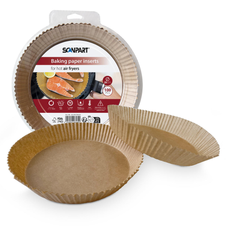 Scanpart Airfryer bakpapier dia 20cm 100 stuks