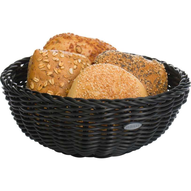 Westmark Saleen Broodmand rond 23x9cm - zwart