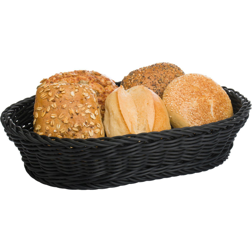 Westmark Saleen Broodmand ovaal 32x23x7cm - zwart