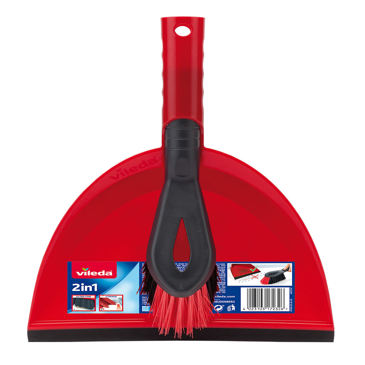 Vileda Stoffer en blik set 2in1