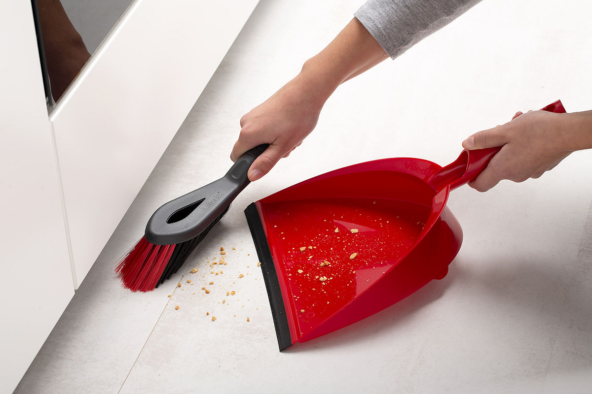 Vileda Stoffer en blik set 2in1