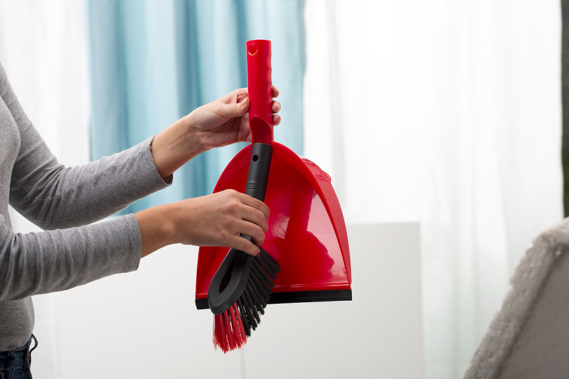 Vileda Stoffer en blik set 2in1