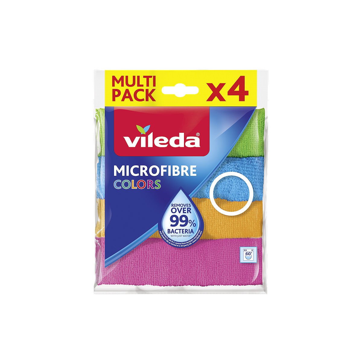 Vileda Microvezeldoekjes 4 stuks
