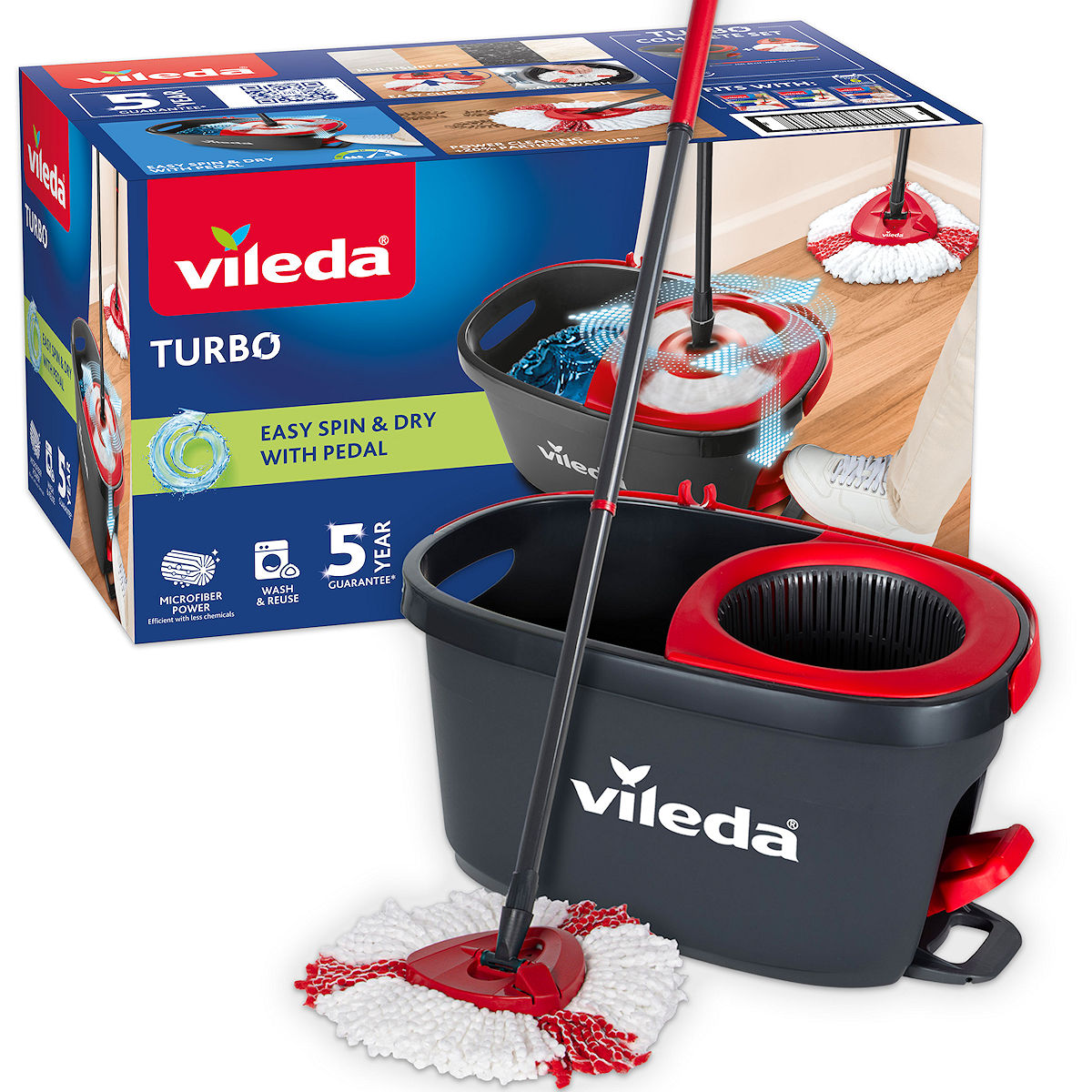 Vileda Turbo complete set