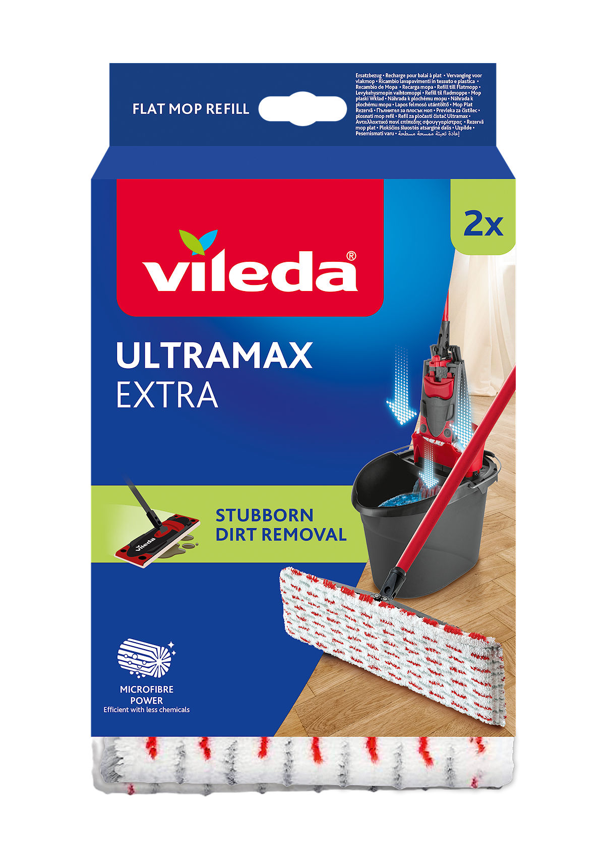 Vileda Ultramax vloerwisser vervangingsspons