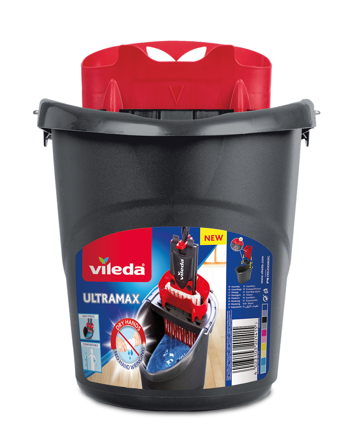 Vileda Ultramax Emmer met pers