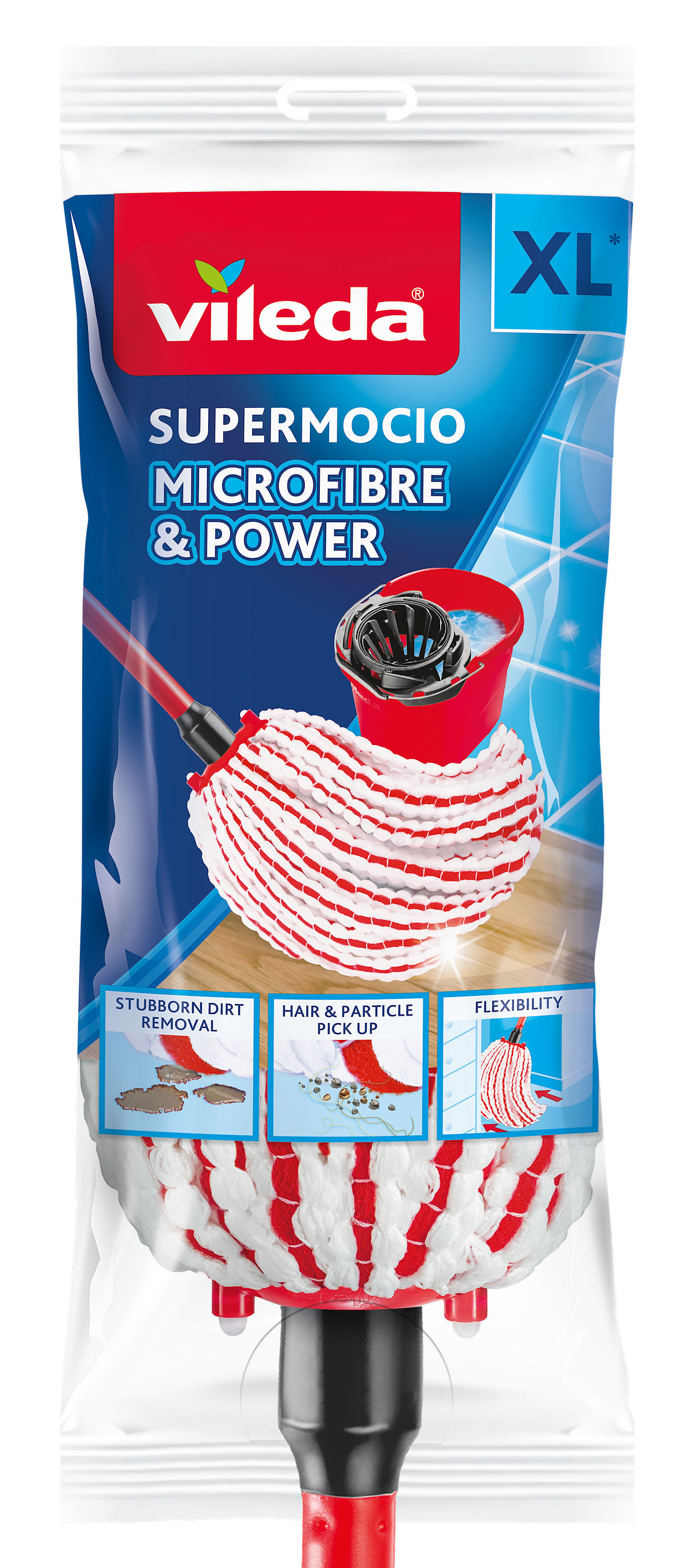 Vileda Supermocio mop met steel