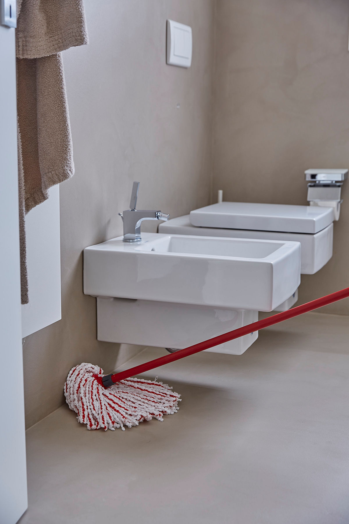 Vileda Supermocio mop met steel