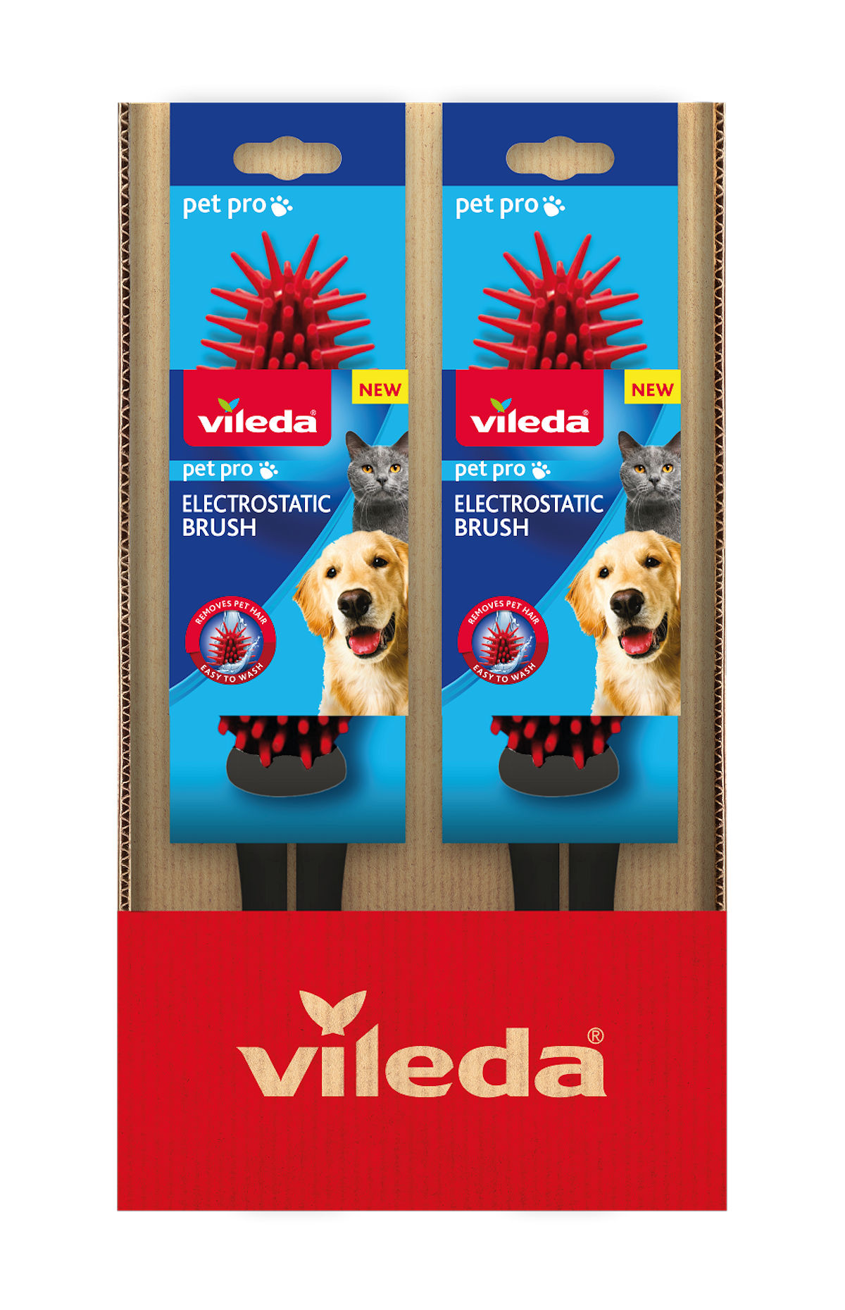 Vileda Pet Pro Electrostatische Borstel