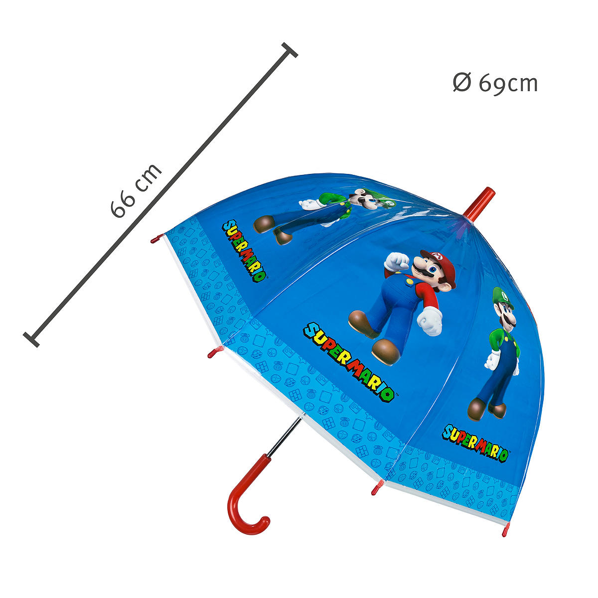 Super Mario paraplu 69cm