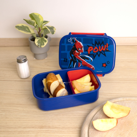 Spider-Man lunchbox met bakje