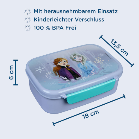 Frozen lunchbox met bakje