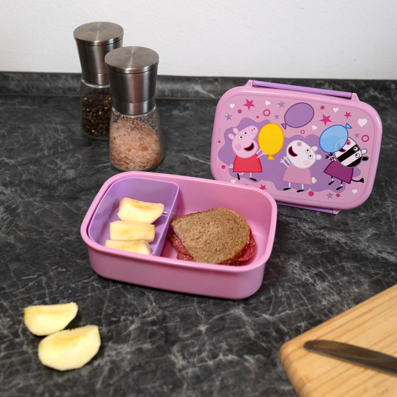 Peppa Pig lunchbox met bakje