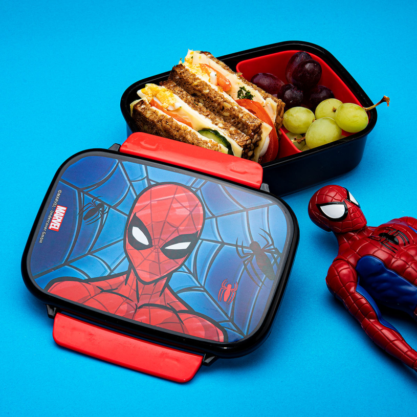 Spider-Man lunchbox met bakje