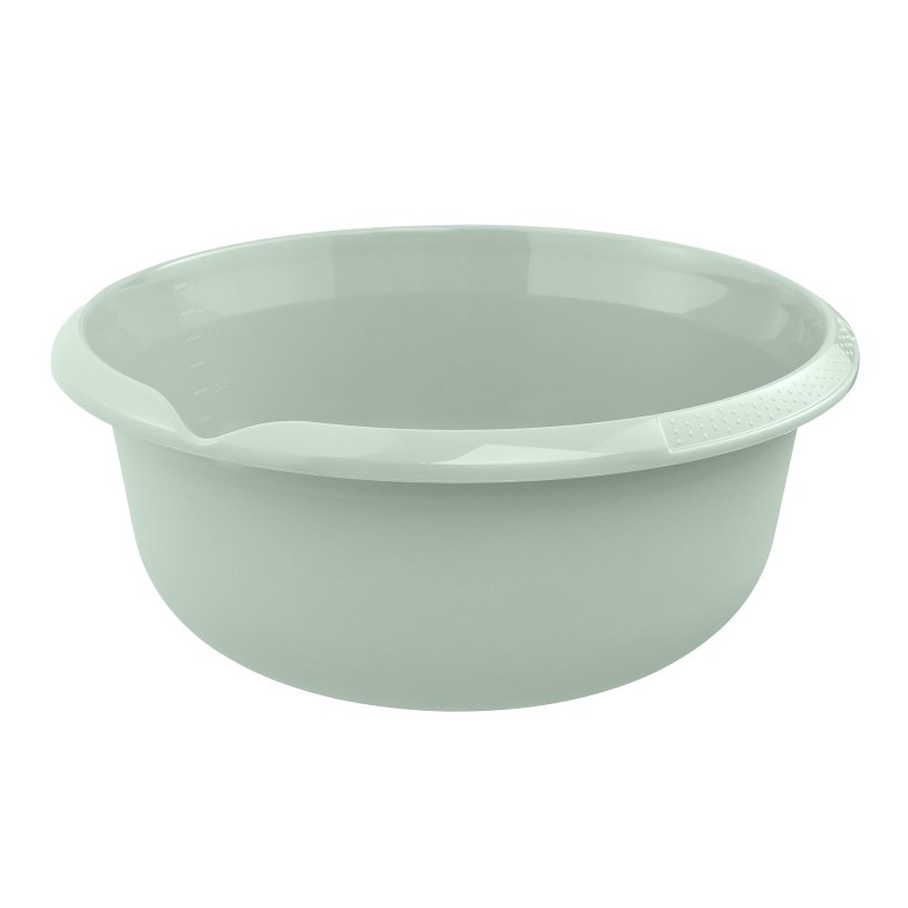 Keeeper Bjork afwasbak rond 36x15cm 9L - soft green