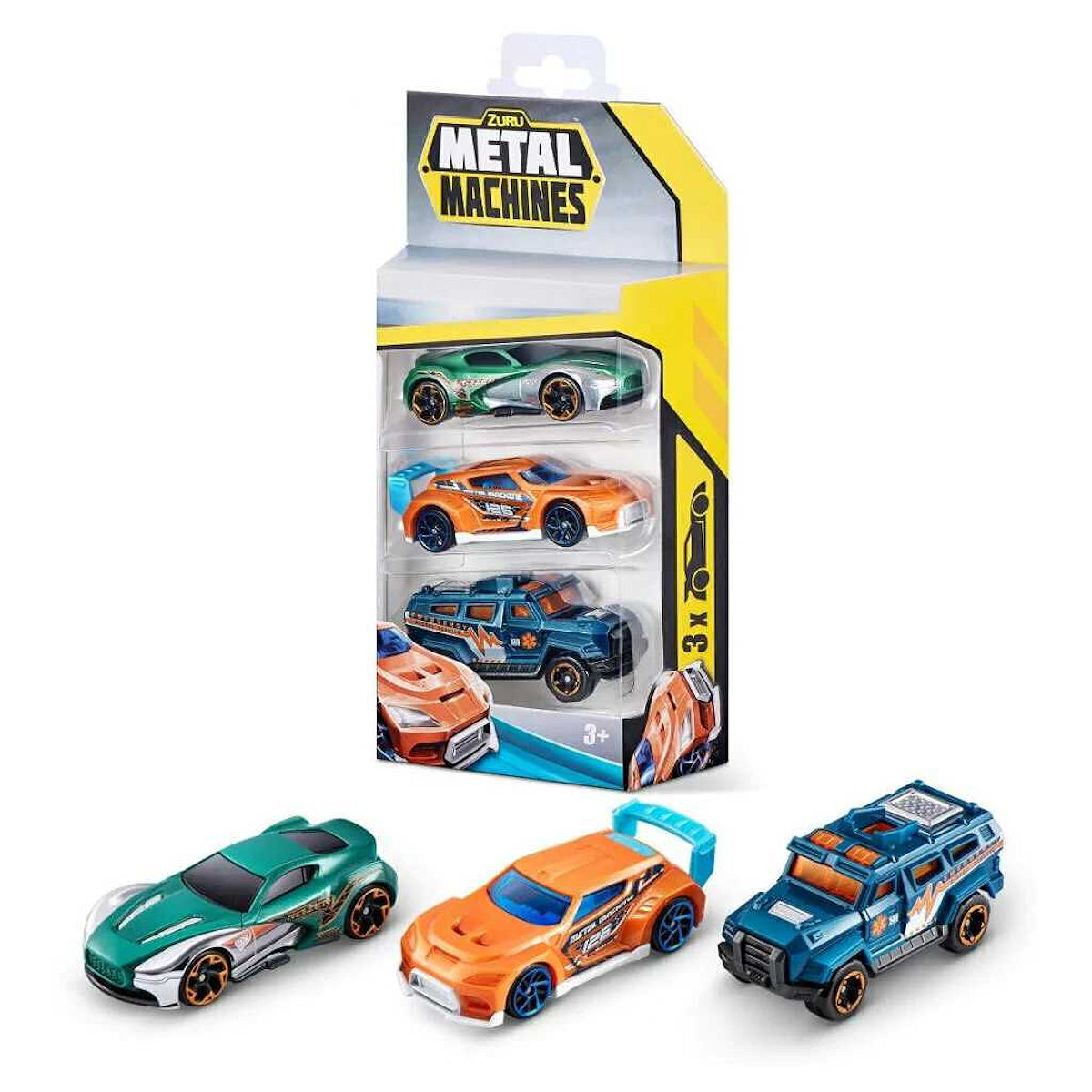 Metal Machines Auto's 3-pack