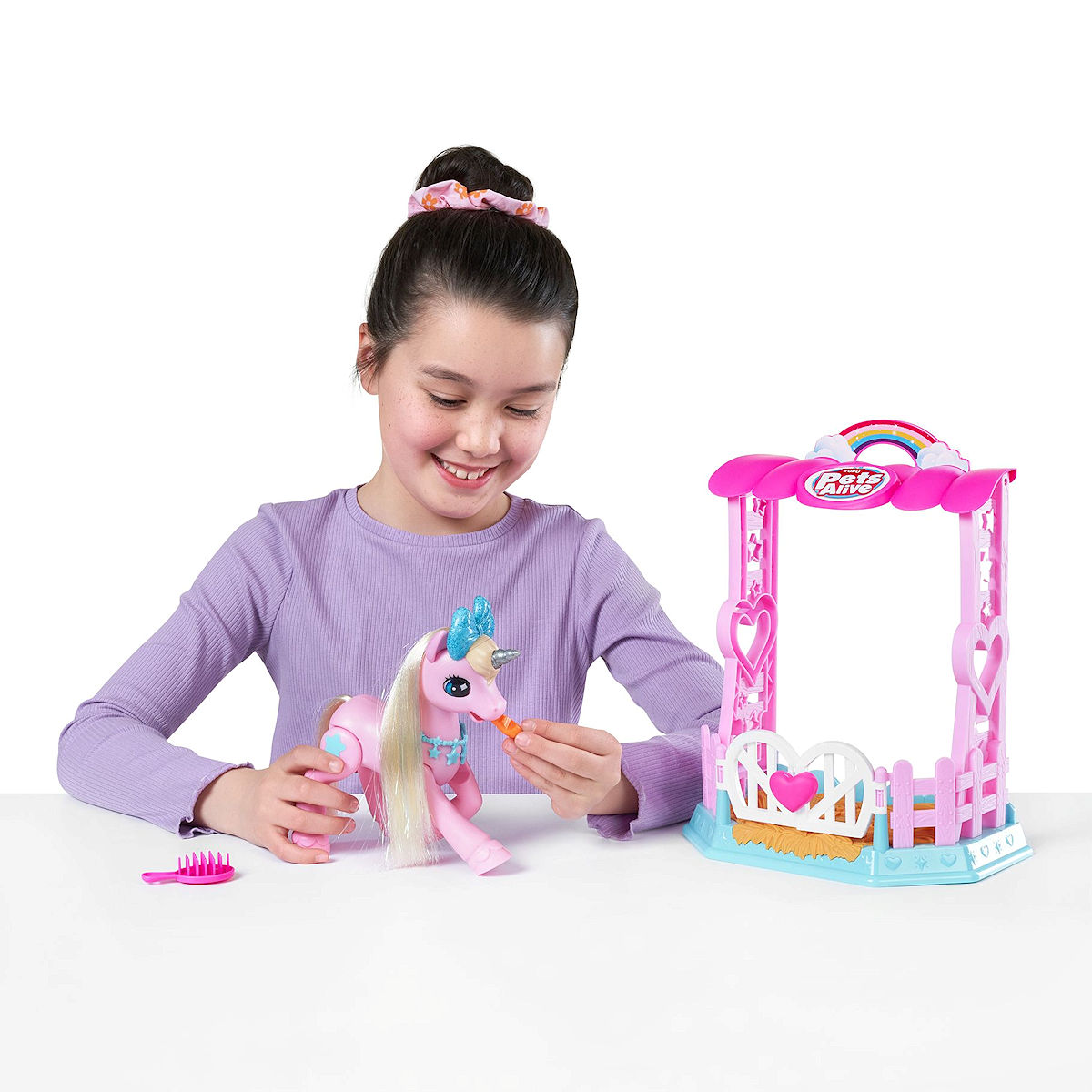 Zuru Pets Alive My Magical Unicorn & Stable