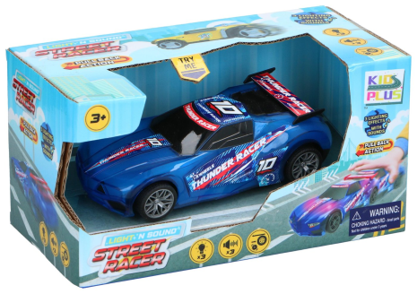 Street Racer 1:24 Evolution Racer met licht en geluid ass.