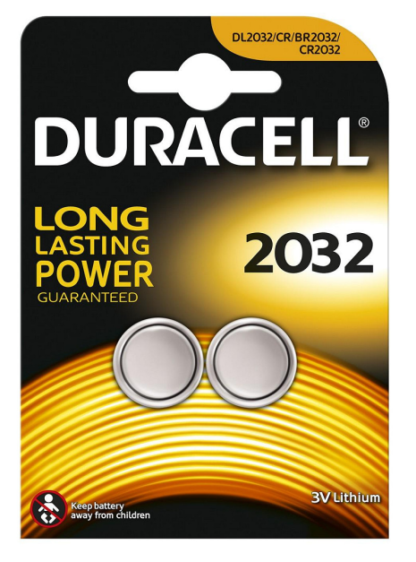 Knoopcel Duracell 2032 bls2