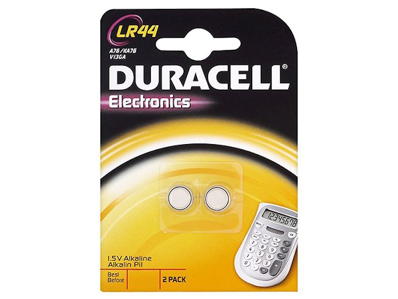 Knoopcel Duracell LR44 bls2
