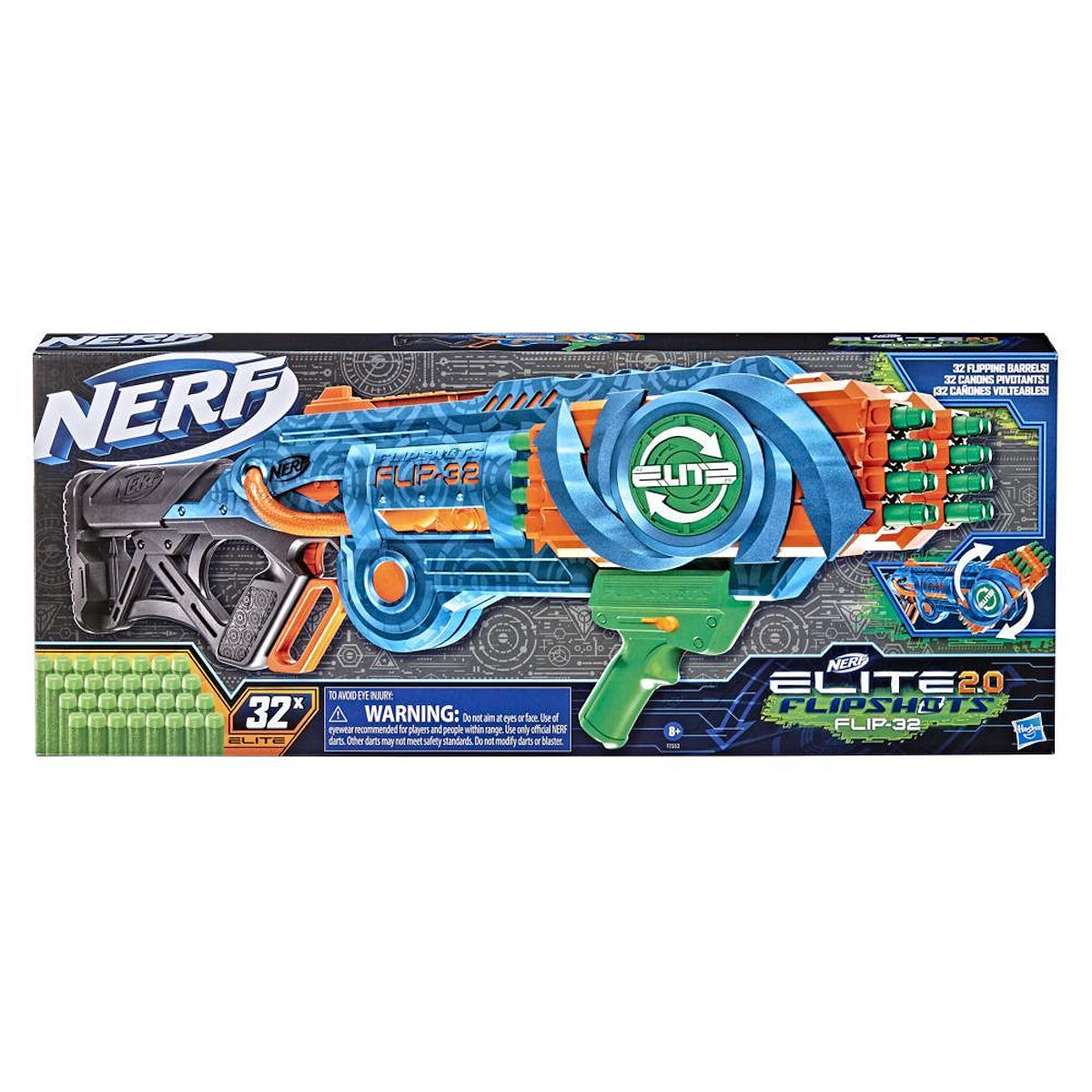 Nerf Elite 2.0 Flipshots Flip-32