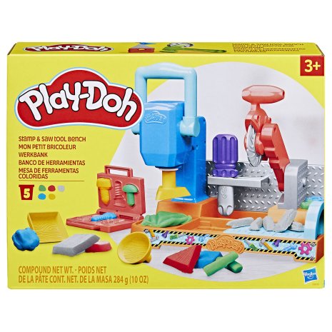Play-Doh Stamp & Saw Tool Bench