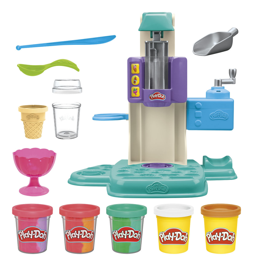 Play-Doh Rainbow Softijs speelset