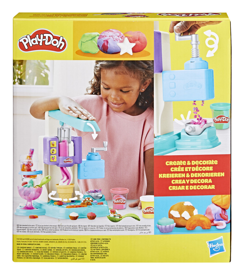 Play-Doh Rainbow Softijs speelset