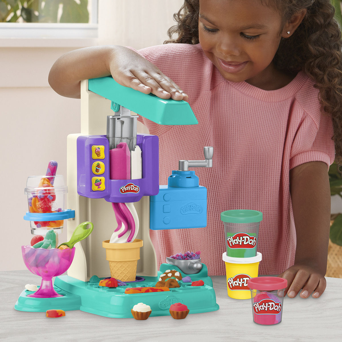 Play-Doh Rainbow Softijs speelset