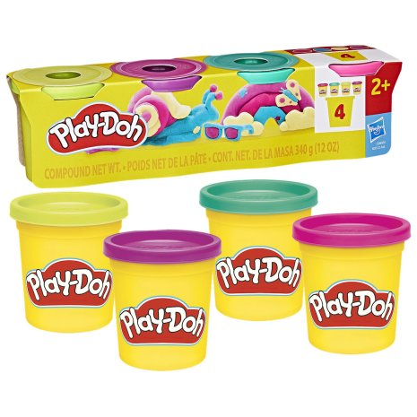 Play-Doh 4-pack assortiment