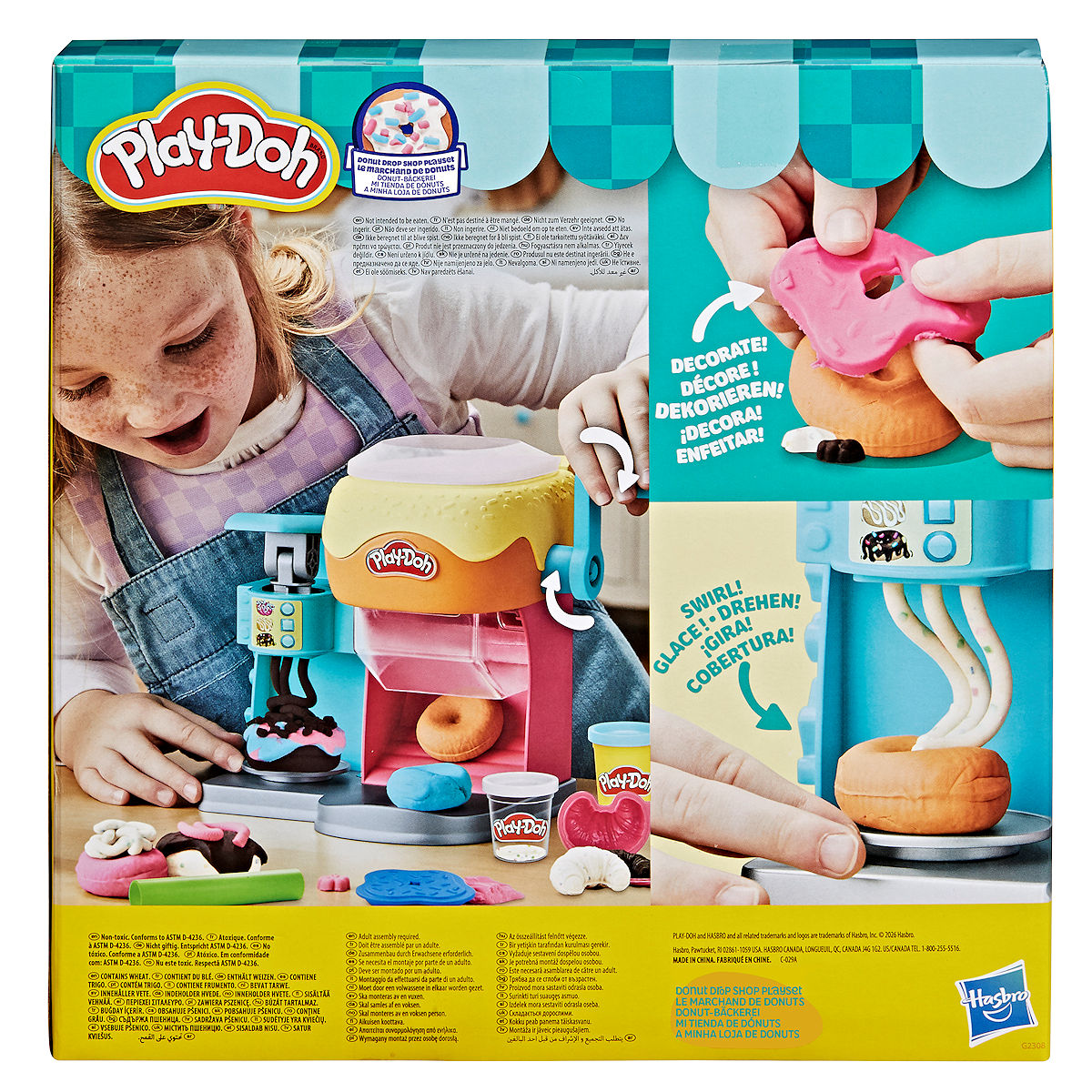 Play-Doh Donut Drop Shop Playset