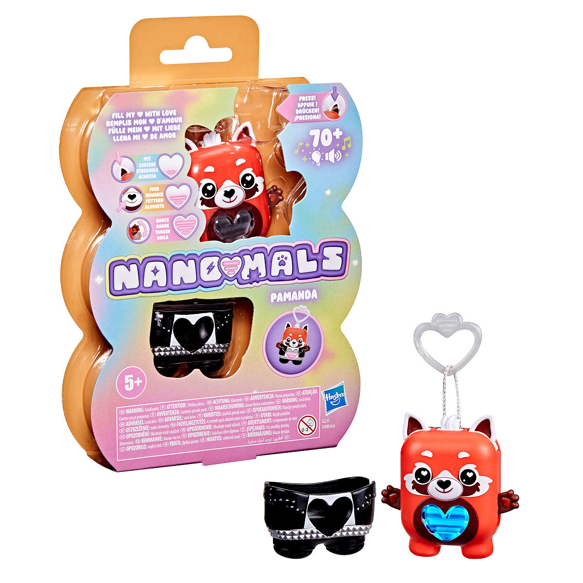 Hasbro Nano-Mals Electronic Fidget Pets assorti