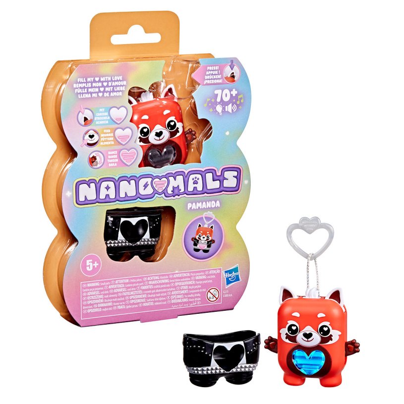 Hasbro Nano-Mals Electronic Fidget Pets assorti