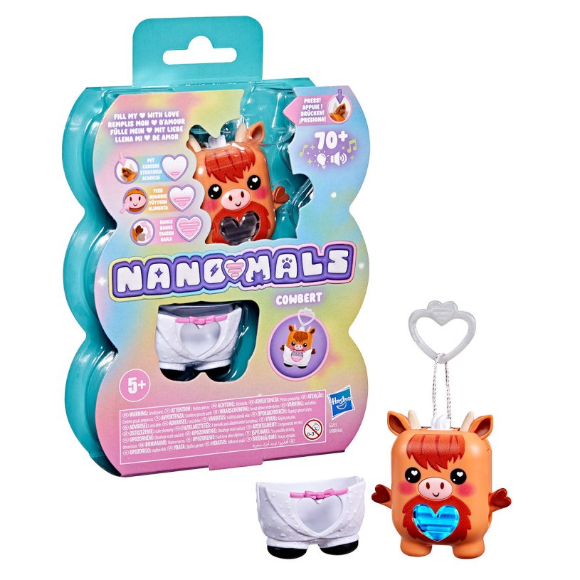 Hasbro Nano-Mals Electronic Fidget Pets assorti