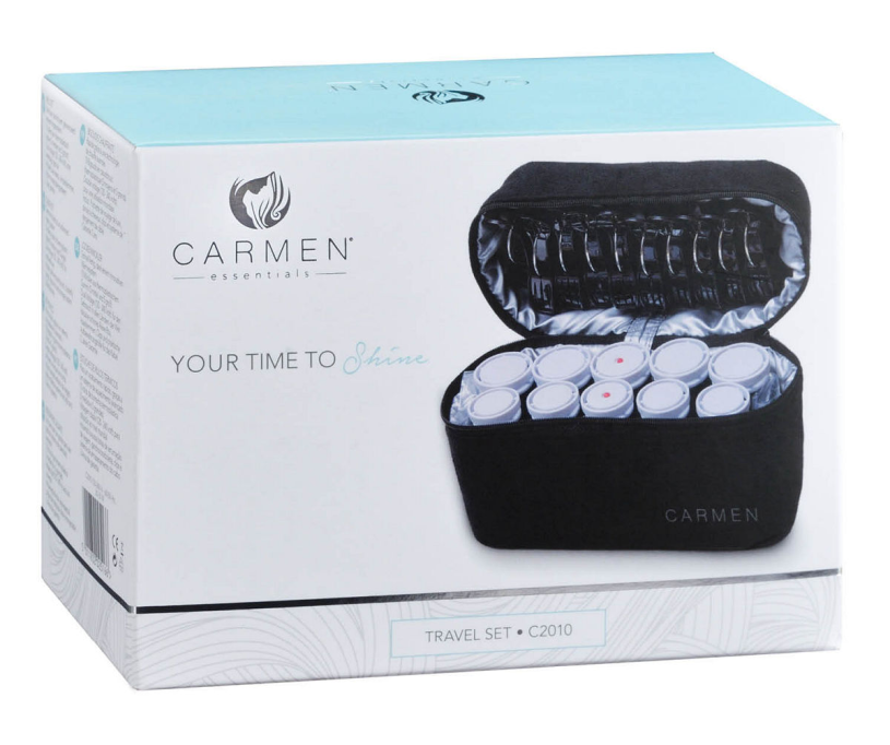 Carmen C2010 Krulset 10 rollers Dual Voltage