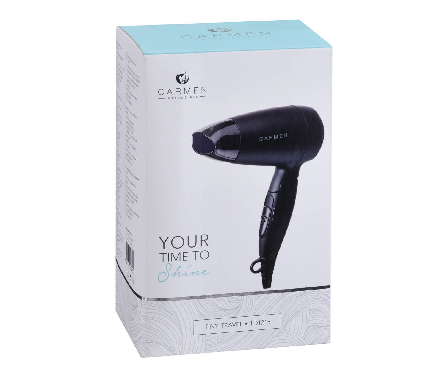 Carmen TD1215 Reis Fohn 1200 Watt