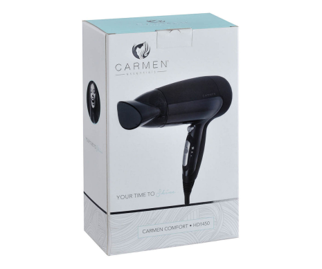 Carmen HD1450 Fohn 1400 watt 1.8 meter snoer