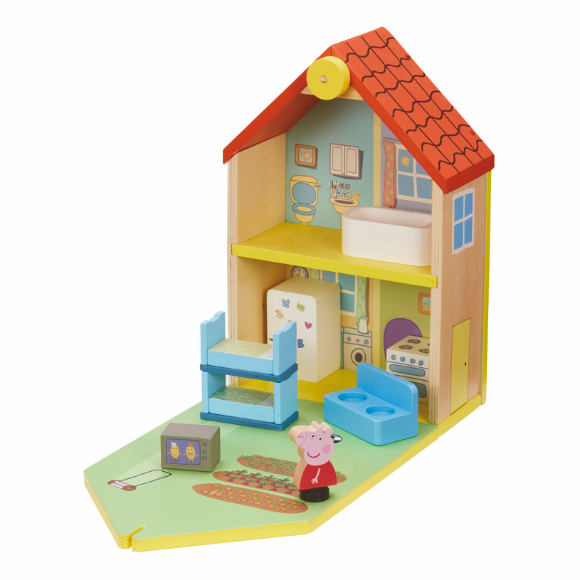 Peppa Pig Familie Huis incl speelfiguren en accesoires